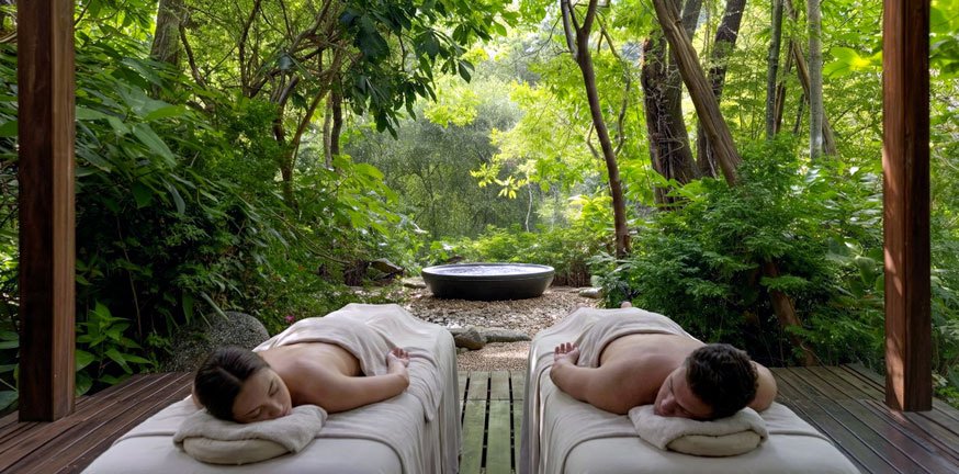 Collage de textures naturelles