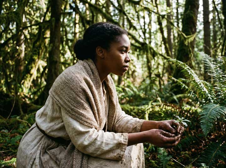 Dr Liane avec des plantes
